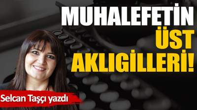 Muhalefetin üst aklıgilleri!