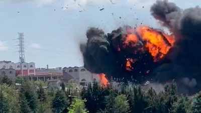 Tuzla'daki patlamadan dehşete düşüren yeni görüntüler