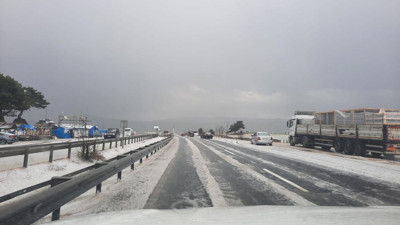 Karabük'e 29 Nisan'da dolu yağdı
