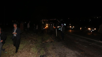 Koyun sürüsüne tanker daldı. Sonuç korkunç