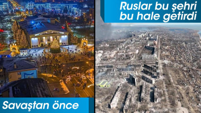 Savaştan önce cennet gibi bir şehirdi. Rus saldırılarında cehenneme dönen kent Mariupol