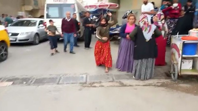 Tırnakçılık yaparken yakalanan kadınlar esnafa saldırdı