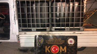 12 bin 400 litre kaçak akaryakıt ele geçirildi