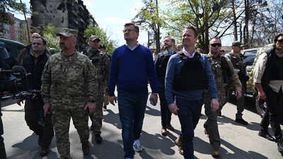 Danimarka Dışişleri Bakanı Kofod, İrpin'i ziyaret etti