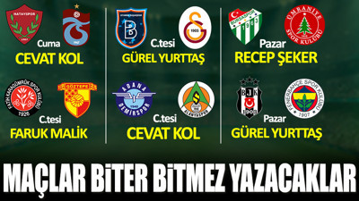Süper Lig ve 1.Lig'in heyecan yine Yeniçağ'da yaşanacak! Maçlar biter bitmez yazacaklar (05 Mayıs 2022)