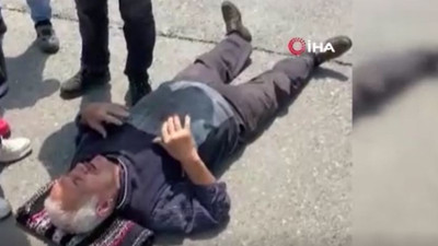 Bir anda ortaya çıktılar. Hedeflerinde yaşlı adam vardı