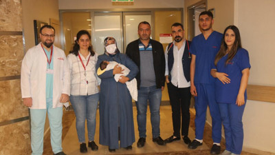 Miran bebek ilk nefesini doğduktan 7 gün sonra aldı