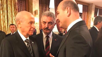 Devlet Bahçeli'den Soylu'ya destek. Grup toplantısında adı konulmamış bir istiladır demişti