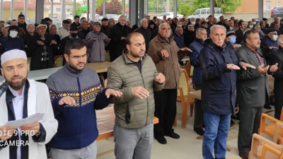 Yağmur duası bitmeden şiddetli yağmur yağdı