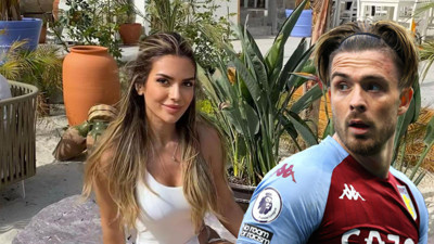 İngiliz futbolcu Jack Grealish'den Türk güzele yakın markaj!