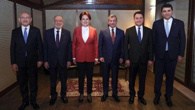 ‘Altılı masa’ sahaya iniyor! İşte tüm detaylar.