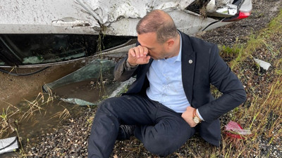 Aldığı rapora rağmen kaymakam dön dedi. Yolda kaza yaptı