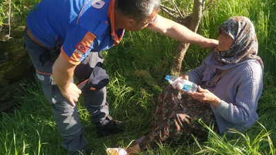 Edirne'de kaybolan 81 yaşındaki kadın dere kenarında bulundu