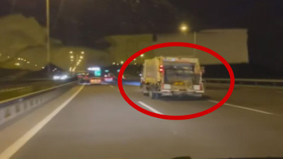 Çöp kamyonunun şaşkına çeviren yolculuğu