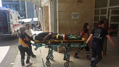 Ocakta başına taş düşen maden işçisi yaralandı