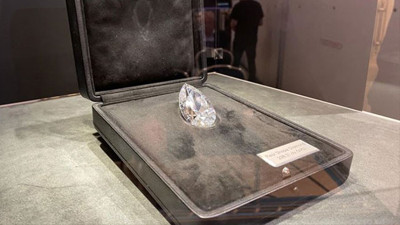 Dünyanın en büyük elması ne kadara satıldı? Bir golf topu büyüklüğünde...