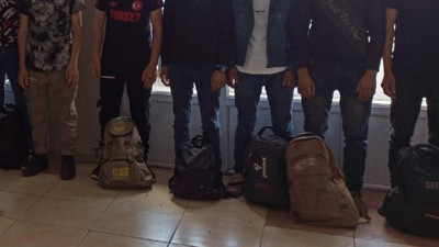 Zonguldak’ta 25 kaçak göçmen yakalandı