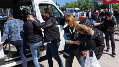 Apart daireye uyuşturucu baskını