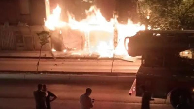 Ankara'da korkutan yangın (13 Mayıs 2022)