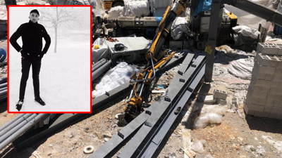 Vinçten kopan çelik profil işçilerin üzerine düştü: Genç işçi hayatını kaybetti