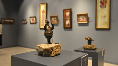 "40 Ambar" camaltı resim ve heykel sergisi başkentte