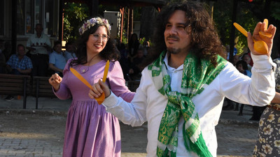 Brezilyalı müzisyen Türk kızıyla evlendi! Tahta kaşıkla çiftetelli oynadı…