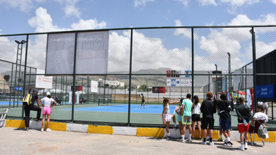 Şırnak'ta tenis coşkusu