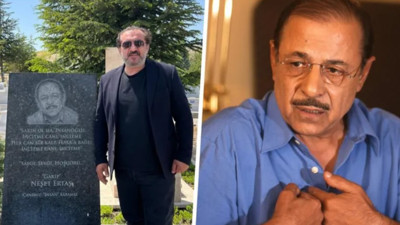 Mehmet şef, ,büyük halk ozanı Neşet Ertaş'ı mezarını başında andı
