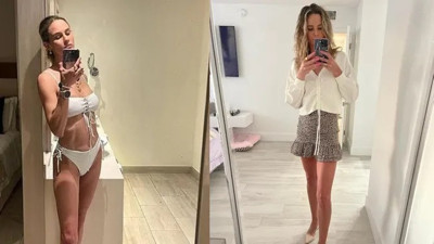 Ünlü televizyon yıldızı Meghan King doğada çırılçıplak yürüyüş yaptı!