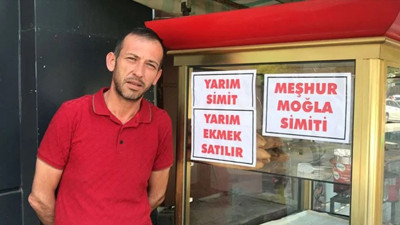 Yarım ekmek ve yarım simit satılmaya başlandı! Bunu da mı dış güçler yapıyor