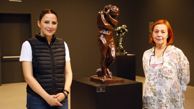 'Düşünen Adam'ı yapan Rodin'in eserleri Antalya'da