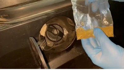 Mazot deposundan uyuşturucu çıktı