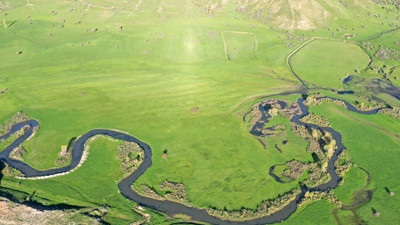 Bitlis'teki mendereslerde kartpostallık görüntüler