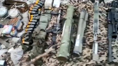 PKK Mağarasında İsveç yapımı tanksavar. İsveç Dışişleri Bakanı Hani PKK terör örgütüydü