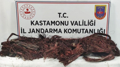Kilolarca bakır kabloyu çalarak satan şahıs yakalandı