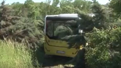 Korkunç kaza İETT otobüsünün kamerasında