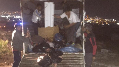 Çürümeye yüz tutmuş at etleri ele geçirildi