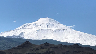 Mayıs ayında Iğdır'a kar yağdı