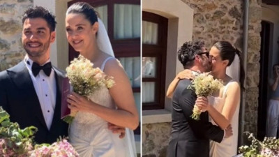 Melis Birkan ile Aras Aydın evlendi!