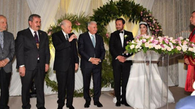 Cumhur İttifakı’nı buluşturan düğünde Binali Yıldırım başarılı evliliğin sırrını açıkladı