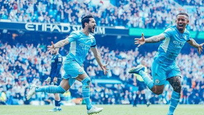 İngiltere Premier Lig şampiyonu Manchester City oldu