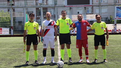 Yönetici hakeme yumruk attı, maç tatil edildi