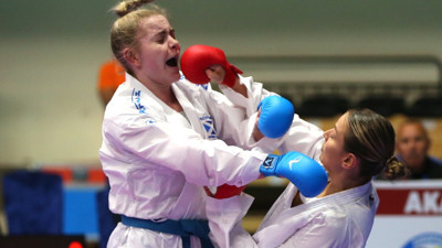 Gaziantep'te karate heyecanı