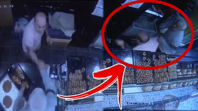 Fırın boks ringine döndü! Her şey simit fiyatını öğrenince başladı…