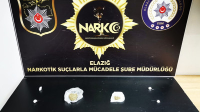 Elazığ'da uyuşturucu satıcısı yakalandı