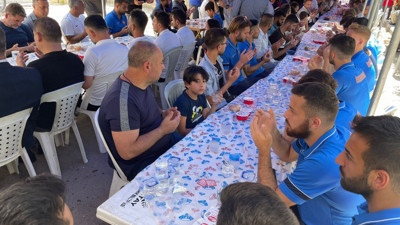 İskenderunsporlu futbolcular, şehit Bican Kapılay'ın mevlidine katıldı