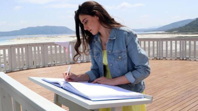 Yer: Salda Gölü! Kimi aşkını yazdı kimi temennisini…