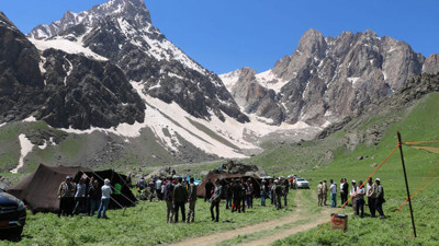 3 bin 400 rakımda 40 yıl aradan sonra bir ilk