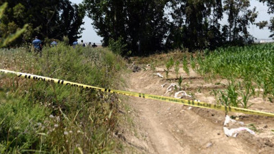 Tarlada erkek cesedi bulundu