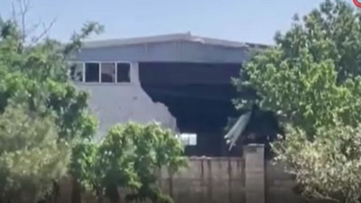 Gaziantep'te korku dolu anlar. Buhar kazanı bomba gibi patladı